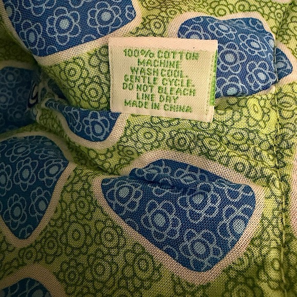 Vera Bradley Lily Doodle Daisy Ruffled Mini Purse Y2K Retired Print 2012 New - Picture 12 of 16